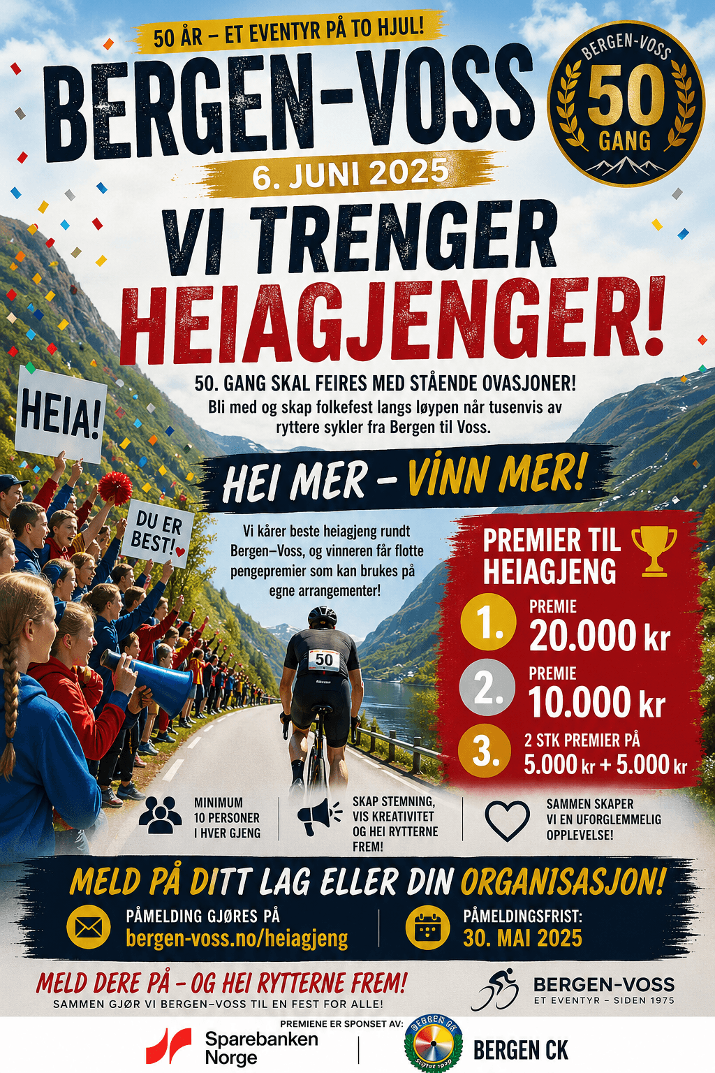 Heiagjeng plakat Bergen-Voss 2025